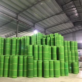 Lưới nhựa PE ( lót chuồng trại ( gà, vịt,..) lót sàn, rào chắn) bán nguyên cuộn khổ 1m x 30m, màu xanh
