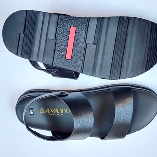Siêu phẩm dép quay ngang da bò xịn nguyên tấm 100%