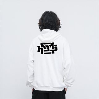 Áo Khoác Nỉ Hoodie In HNBMG HDI16 Unisex Freesize Phong Cách Hàn Quốc dưới 75kg