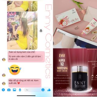 Kem dưỡng trắng da Body Supper X2 ENNY