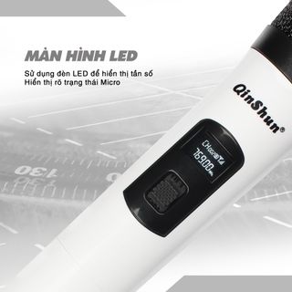 Micro Không Dây QinShun - - Bảo hành 12 tháng - 1 đổi 1 trong vòng 7 ngày - Micro Không Dây Karaoke Cho Amly