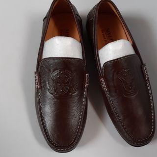 Siêu phẩm giày lười da bò cao cấp xịn 100% nguyên tấm Châu Âu