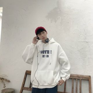 Áo Khoác Nỉ Hoodie In Boyne HDI12 Unisex Freesize Phong Cách Hàn Quốc dưới 75kg