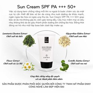 Chống nắng Hàn Quốc tác động kép ENNY SPF 50+ PAA+++