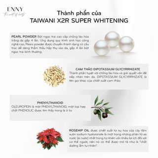 ĐÀI LOAN KEM FACE ENNY TAIWANI TẶNG KÈM QUÀ