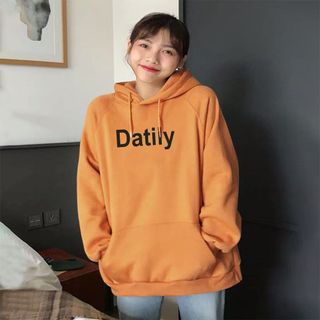 Áo Khoác Nỉ Hoodie In Datlity HDI07 Unisex Freesize Phong Cách Hàn Quốc dưới 75kg