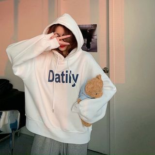 Áo Khoác Nỉ Hoodie In Datlity HDI07 Unisex Freesize Phong Cách Hàn Quốc dưới 75kg