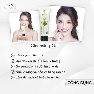 Sữa rữa mặt nha đam ENNY cao cấp