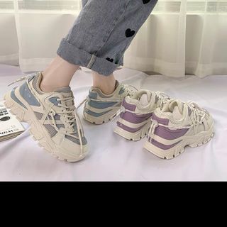 Giày thể thao nữ giày sneaker nữ giày độn gót nữ h02