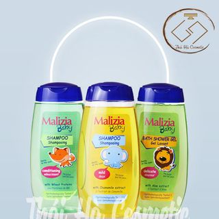 Dầu gội- sữa tắm dành cho trẻ em Malizia Baby (3 loại) 320ml giá sỉ