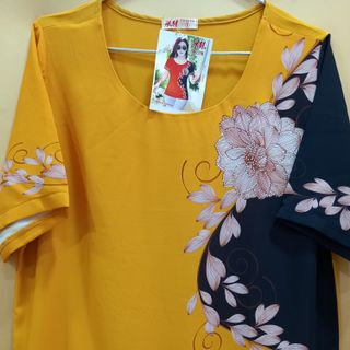 Áo voan in 3D đính đá cao cấp nữ trung niên (Mã 118)