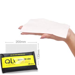Khăn ướt cồn diệt khuẩn Ali