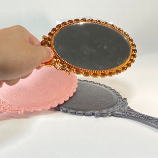 Gương soi hoàng cung dùng soi nối mi, gương trang điểm