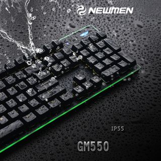 Bàn Ơhím Gaming Newmen GM550 (USB/Led Rainbow/Đen)