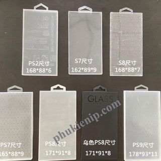 Hộp nhựa đựng cường lực PS7