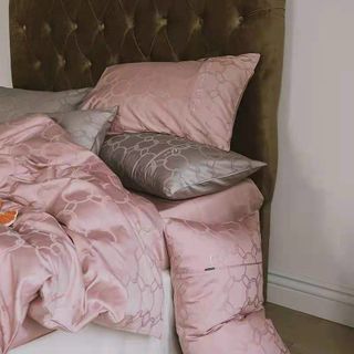 Bộ chăn ga gối Lụa sateen thiết kế hiện đại - đơn giản - sang trọng