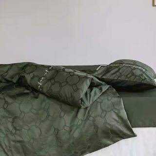 Bộ chăn ga gối Lụa sateen thiết kế hiện đại - đơn giản - sang trọng