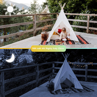 Camera Wifi ngoài trời Laxihub không dây pin sạc W1