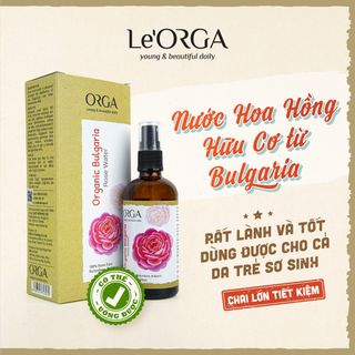 Nước Hoa Hồng Le'Orga - Toner Organic Bulgaria Cân Bằng Da Se Khít Lỗ Chân Lông Chống Viêm 70ml giá sỉ