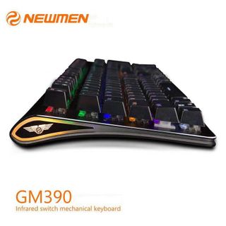 Bàn phím cơ Newmen GM390 ( Blue Swicth/Led RGB/màu đen) giá sỉ