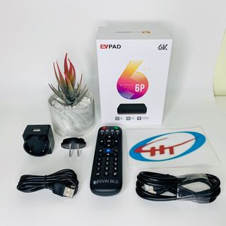 Android TV Box Truyền Hình Nước Ngoài EVPAD 6P Ram 4GB Rom 64GB Android 10