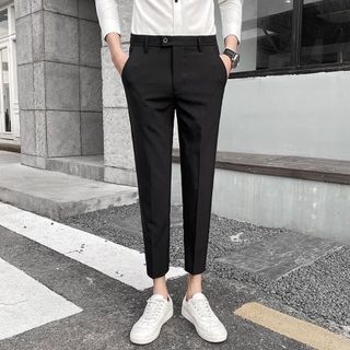 Quần âu nam co giãn 4 chiều chất liệu vải tuyết mưa
