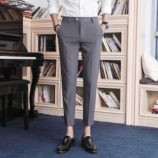 Quần âu nam co giãn 4 chiều chất liệu vải tuyết mưa
