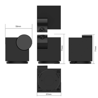 Camera Wifi trong nhà chế độ riêng tư đặc biệt Laxihub PTZ P1