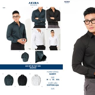 ÁO SƠ MI TAY DÀI -02A923