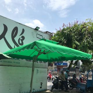 ÁO DÙ LỆCH TÂM VUÔNG 3m giá rẻ, ( áo thay khung dù 3m)
