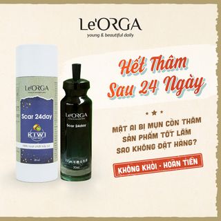 Serum Hết Thâm Le'Orga - Scar 24day Tinh Chất Mờ Thâm Nám Huyết Thanh Liền Sẹo Tái Tạo Trắng Da