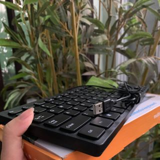 Bàn phím máy tính mini dành cho laptop Tika -thiết kế giảm tiếng ồn nút bấm cực nhạy