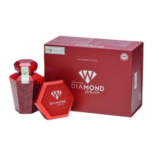 (tem nguyên)Viên Uống Trắng Da Diamond White, Siêu Dưỡng Chuyên Sâu, Trắng Gấp 3, Mờ Nám, Tàn Nhang, Da Không Tỳ Vết