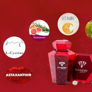 (tem nguyên)Viên Uống Trắng Da Diamond White, Siêu Dưỡng Chuyên Sâu, Trắng Gấp 3, Mờ Nám, Tàn Nhang, Da Không Tỳ Vết