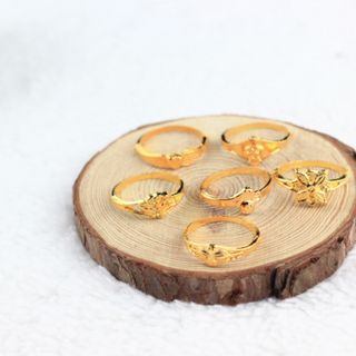 Cà rá nhẫn đeo tay đủ mẫu