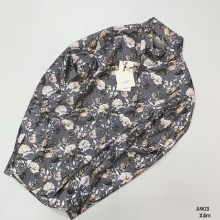ÁO SƠ MI HOA -A903