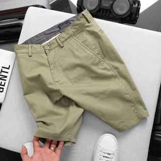 QUẦN SHORT NAM VẢI KAKI NHẬP CO GIÃN MỀM MỊM
