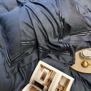 Bộ chăn ga gối Tencel 100s Mark cross cho căn phòng hiện đại - Top những sản phẩm bán chạy nhất 2021