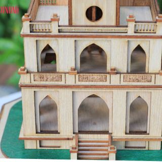 Mô hình tháp Rùa Hà Nội (3D) GỖ - CONOMi