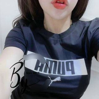 Áo thun nữ in chữ thun cotton cao cấp đơn giản dễ phối đồ freesize