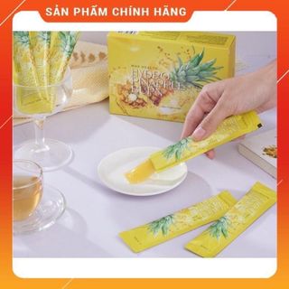 [ ] Thạch Dứa Giảm Cân Hydro Pinapple Burn , Thách Thức Mọi Cơ Địa, Giảm Cân Hiệu Quả An Toàn, Hộp 10 Gói