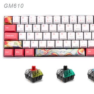 Bàn Phím Cơ Không Dây Đa Giao Thức Newmen GM610