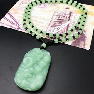 Dây chuyền vòng đeo cổ phong thủy mặt đá nhiều mẫu
