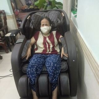 GHẾ MASSAGE 4D GIÁ RẺ TANOSHII K3 ( Tăng kèm 1 gối massage 8 bi khi mua sản phẩm )