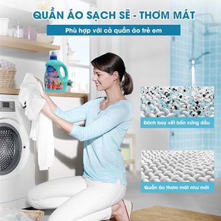 Arota Nước Giặt Xả Vải Hương Nước Hoa Mùa Xuân_Chất Làm Mềm Vải An Toàn Cho Da giá sỉ