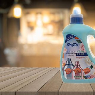 Arota Nước Giặt Xả Vải Hương Nước Hoa Mùa Xuân_Chất Làm Mềm Vải An Toàn Cho Da