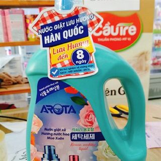 Arota Nước Giặt Xả Vải Hương Nước Hoa Mùa Xuân_Chất Làm Mềm Vải An Toàn Cho Da