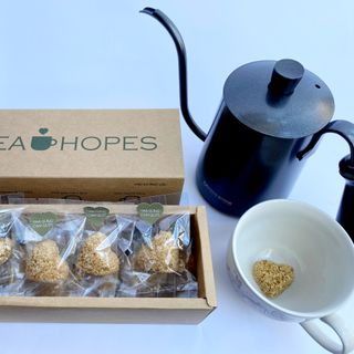 Trà viên hoa thảo mộc gừng cam quýt - Tăng sức đề kháng - Giải cảm cúm - Tea Hopes