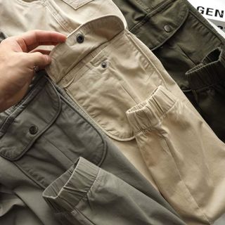 QUẦN NAM JOGER TÚI HỘP DÀI VẢI KAKI