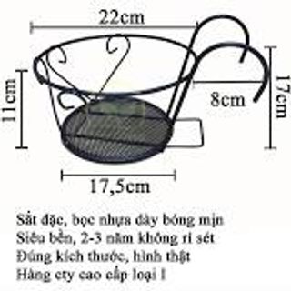 Giỏ cây treo ban công loại đẹp